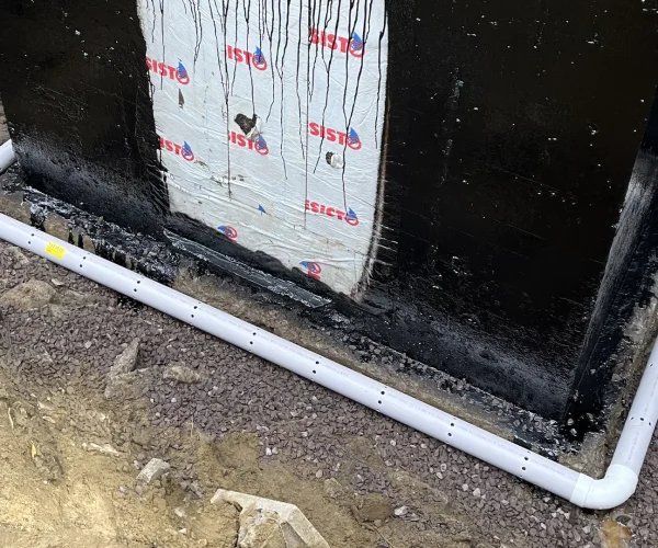 Drain de fondation - Construction Rénovation Robitaille